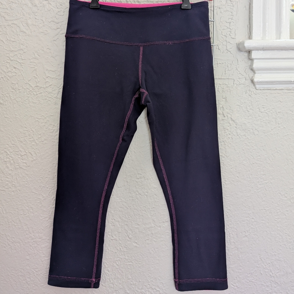 Lululemon Athletica Pink and Purple Leggings